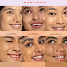 Tower 28 SunnyDays SPF 30 Tinted Sunscreen Foundation on model
