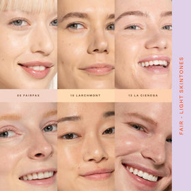 Tower 28 SunnyDays SPF 30 Tinted Sunscreen Foundation Shade 13 swatch on skin