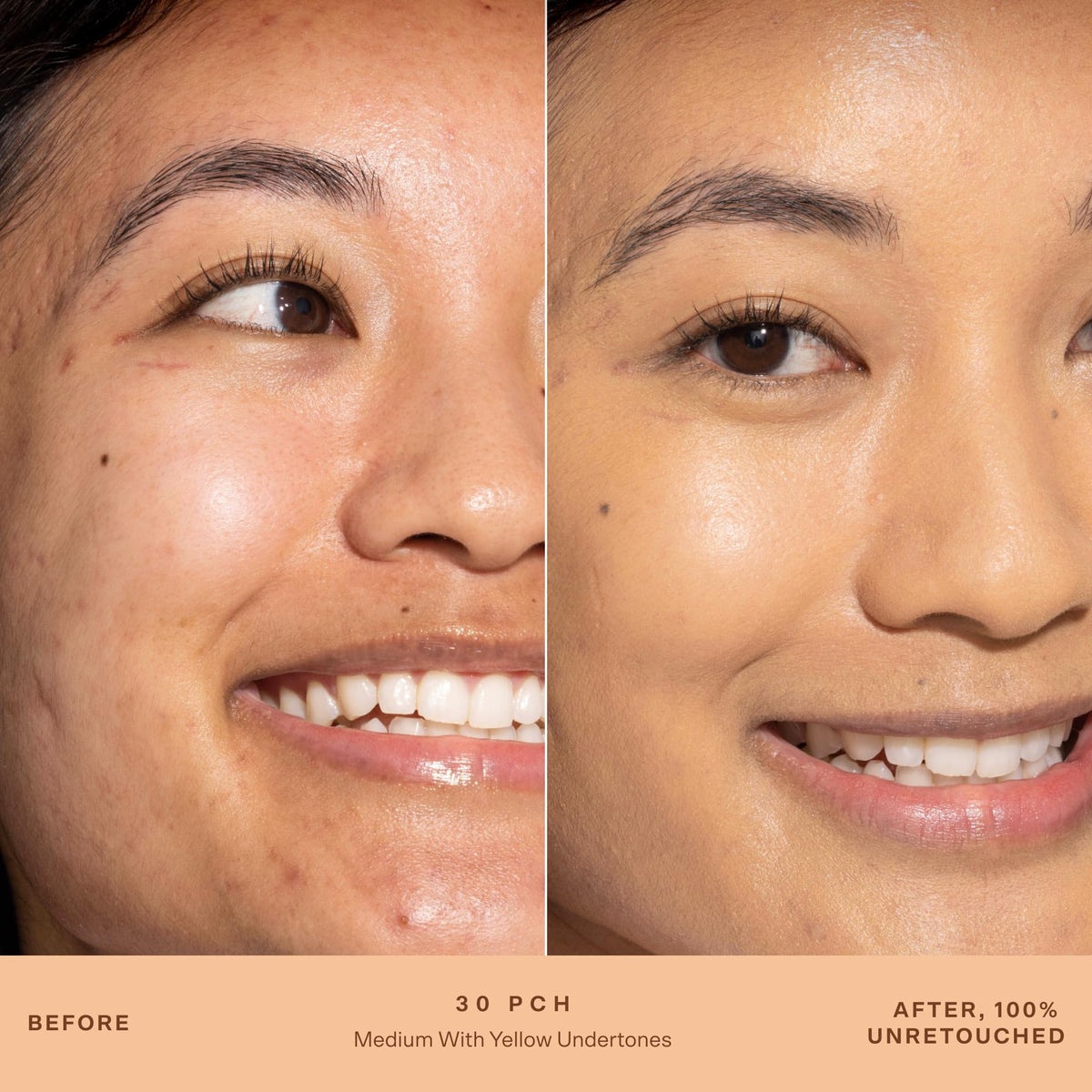 Tower 28 SunnyDays SPF 30 Tinted Sunscreen Foundation texture close-up