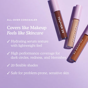Tower 28 Swipe Serum Hydrating Concealer applicator close-up