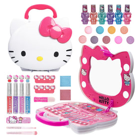 Townley Girl Hello Kitty Face Makeup Vanity Set with light-up mirror