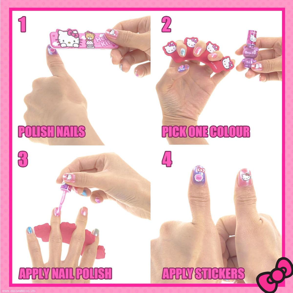 Townley Girl Hello Kitty makeup set packaging