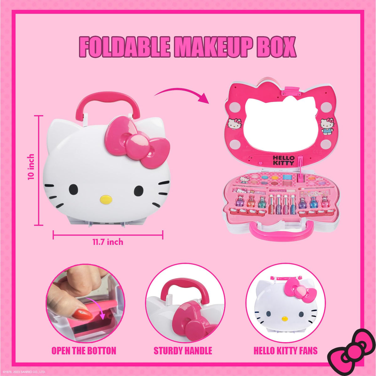Townley Girl Hello Kitty nail sticker sheet and nail file