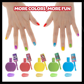 Townley Girl nail polish bottles in various colours