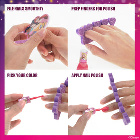 Townley Girl nail polish set with toe spacers and nail file