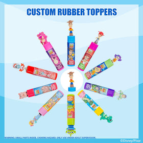 Toy Story lip balm featuring Buzz Lightyear character topper