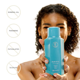 TPH by Taraji Co-Wash 12oz in a bathroom setting