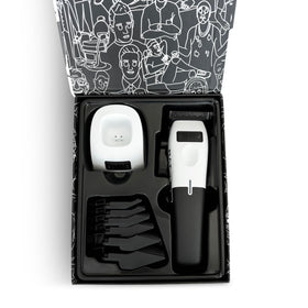 TPOB Barber Hair Clippers in use during a haircut