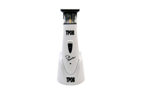 TPOB Ghost X Beard Trimmer front view in white