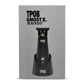 TPOB Ghost X Beard Trimmer in use during a haircut