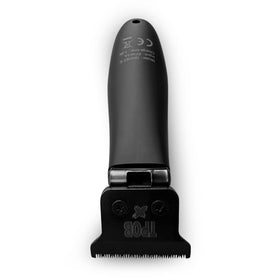 TPOB Ghost X Beard Trimmer with DLC blades close-up