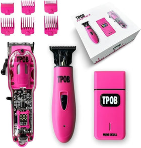 TPOB Hair Clippers Trimmer Shaver Set with Fade Blade front view
