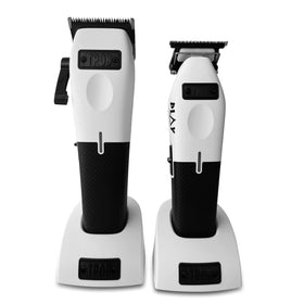 TPOB Play Barber Hair Clippers side view with rubber grips