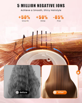 Tqcir 8 in 1 Hot Air Styler in luxurious leather case