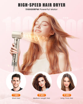 Tqcir Hot Air Styler with temperature control settings