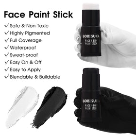 Translucent setting powder included in BOBISUKA face paint kit