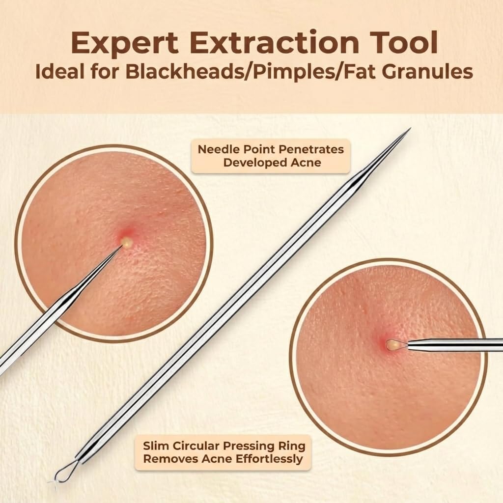 Travel case for DERMATED Pimple Popper Tool set