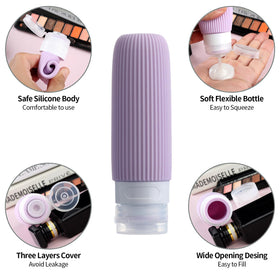 Travel jars included in Mrsdry travel bottles kit