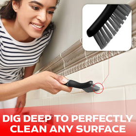 Trazon squeegee for cleaning shower glass