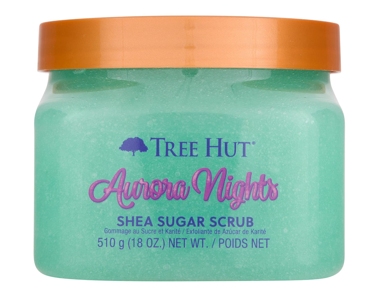 Tree Hut Aurora Nights Body Scrub 18 Oz front view