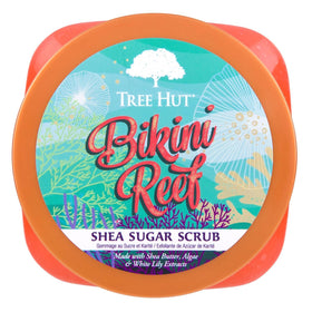 Tree Hut Bikini Reef Body Scrub 18 Oz showing texture and consistency