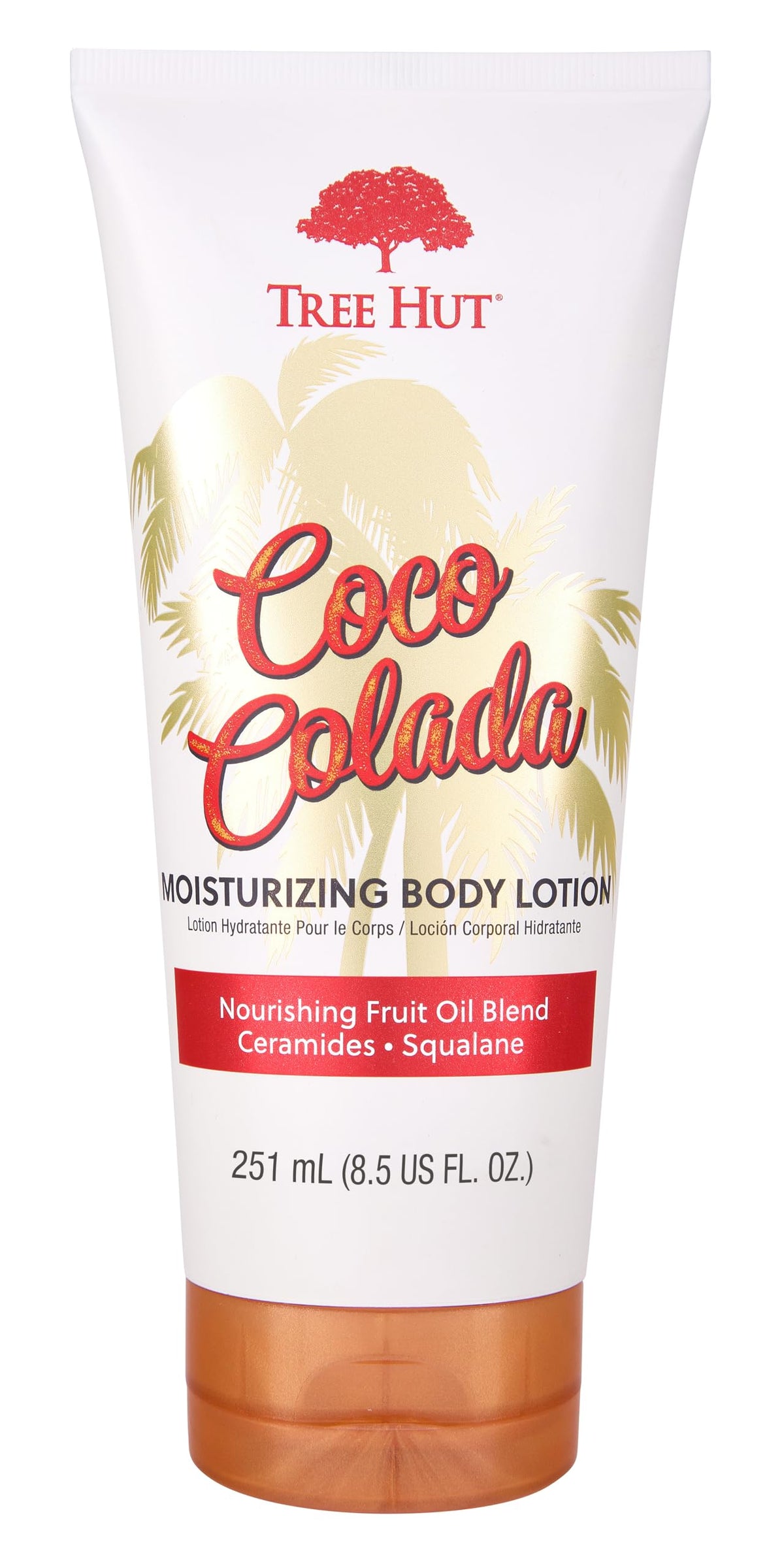 Tree Hut Coco Colada Moisturizing Body Lotion front view, 8.5 Fl Oz