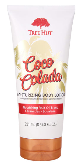 Tree Hut Coco Colada Moisturizing Body Lotion front view, 8.5 Fl Oz