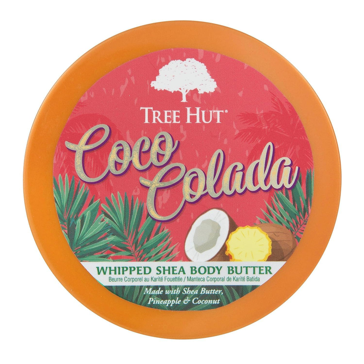 Tree Hut Coco Colada Whipped Body Butter texture close-up