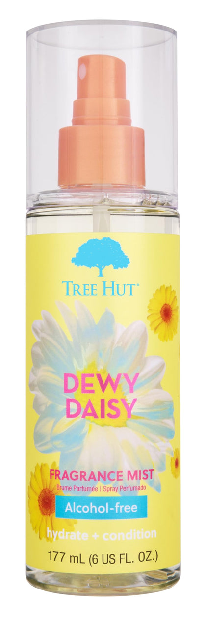 Tree Hut Dewy Daisy Hair & Body Mist 6 Fl Oz front view