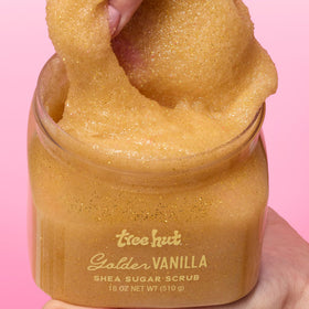 Tree Hut Golden Vanilla Body Scrub 18 Oz packaging
