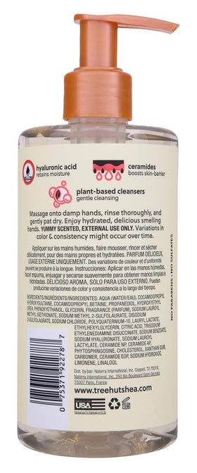Tree Hut hand wash bottle side view showing serum-like texture