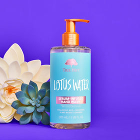 Tree Hut hand wash with natural ingredients display