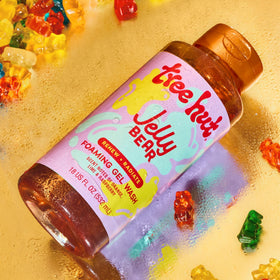 Tree Hut Jelly Bear Foaming Body Wash packaging close-up