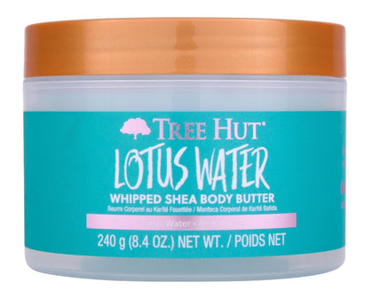 Tree Hut Lotus Water Whipped Body Butter 8.4 Oz front view