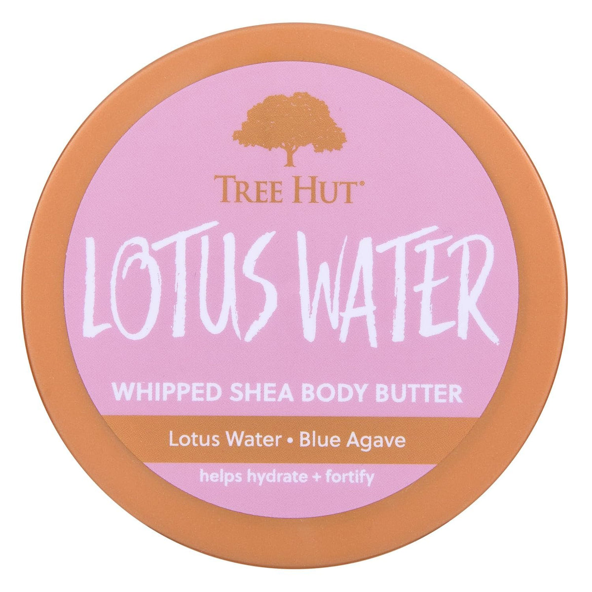 Tree Hut Lotus Water Whipped Body Butter 8.4 Oz packaging