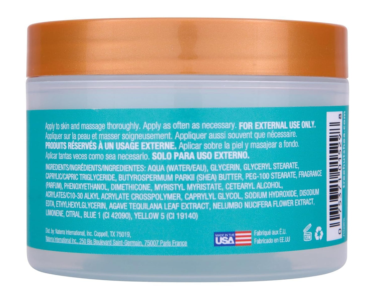 Tree Hut Lotus Water Whipped Body Butter 8.4 Oz texture close-up