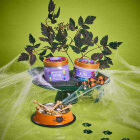 Tree Hut Meyow Body Scrub with fruits and flowers