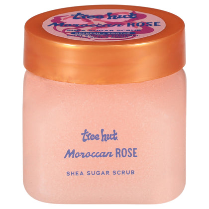 Tree Hut Mini Moroccan Rose Body Scrub 3.4 Oz front view