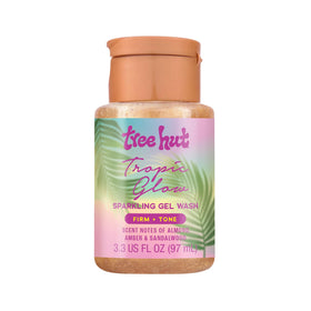 Tree Hut Mini Tropic Glow Foaming Body Wash 3.3 Fl Oz front view