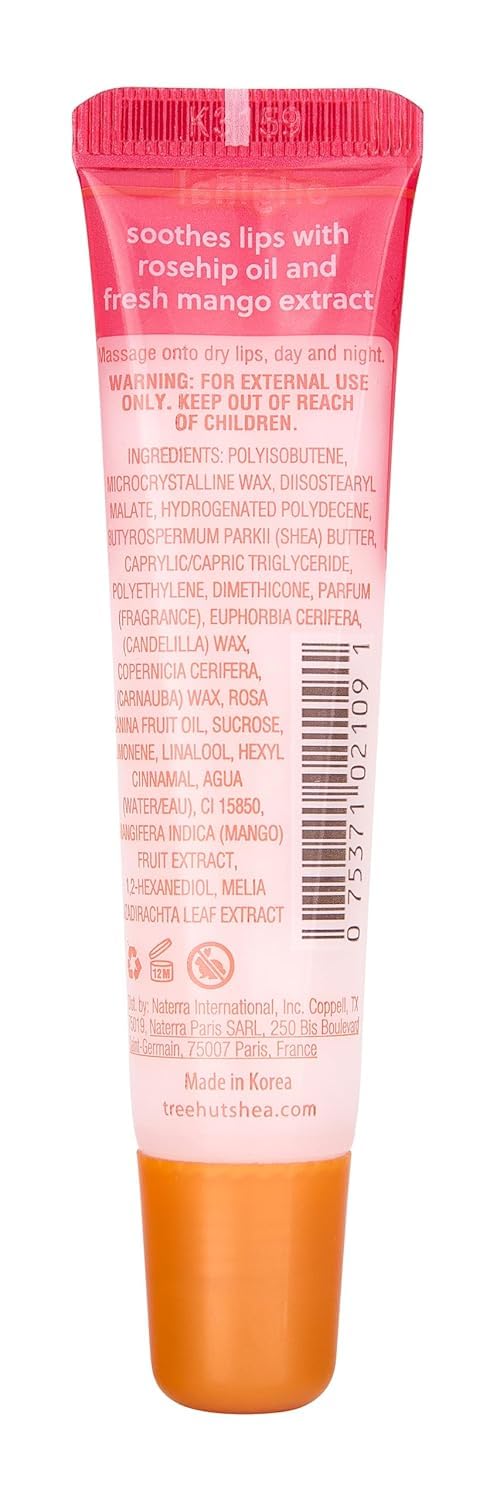 Tree Hut Moisturizing Lip Butter open showing buttery texture
