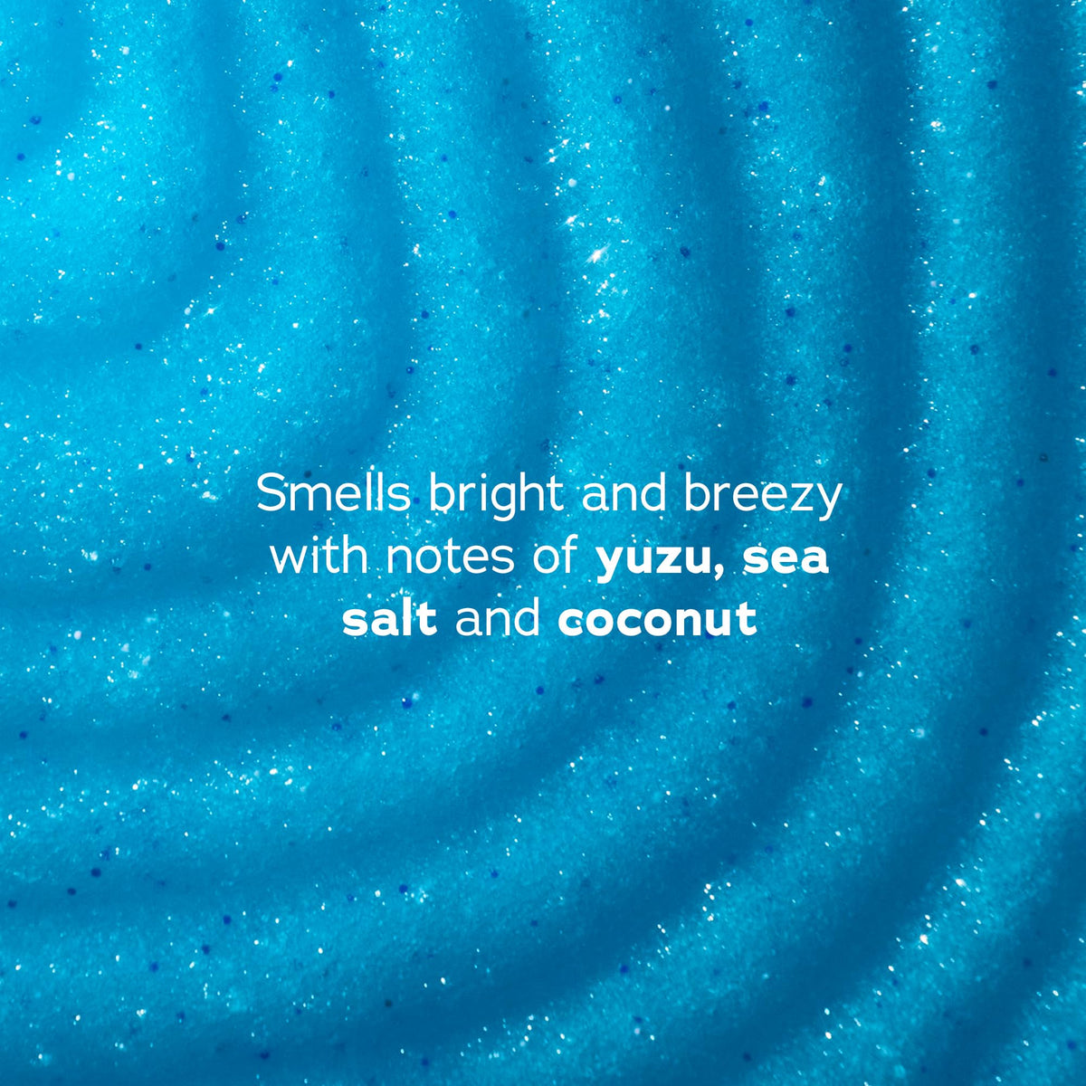 Tree Hut Ocean Pop Body Scrub 18 Oz showing application on skin