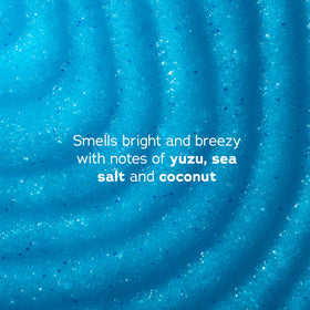 Tree Hut Ocean Pop Body Scrub 18 Oz showing application on skin