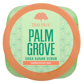 Tree Hut Palm Grove Body Scrub 18 Oz showing texture