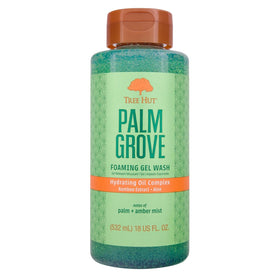 Tree Hut Palm Grove Foaming Body Wash 18 Fl Oz front view