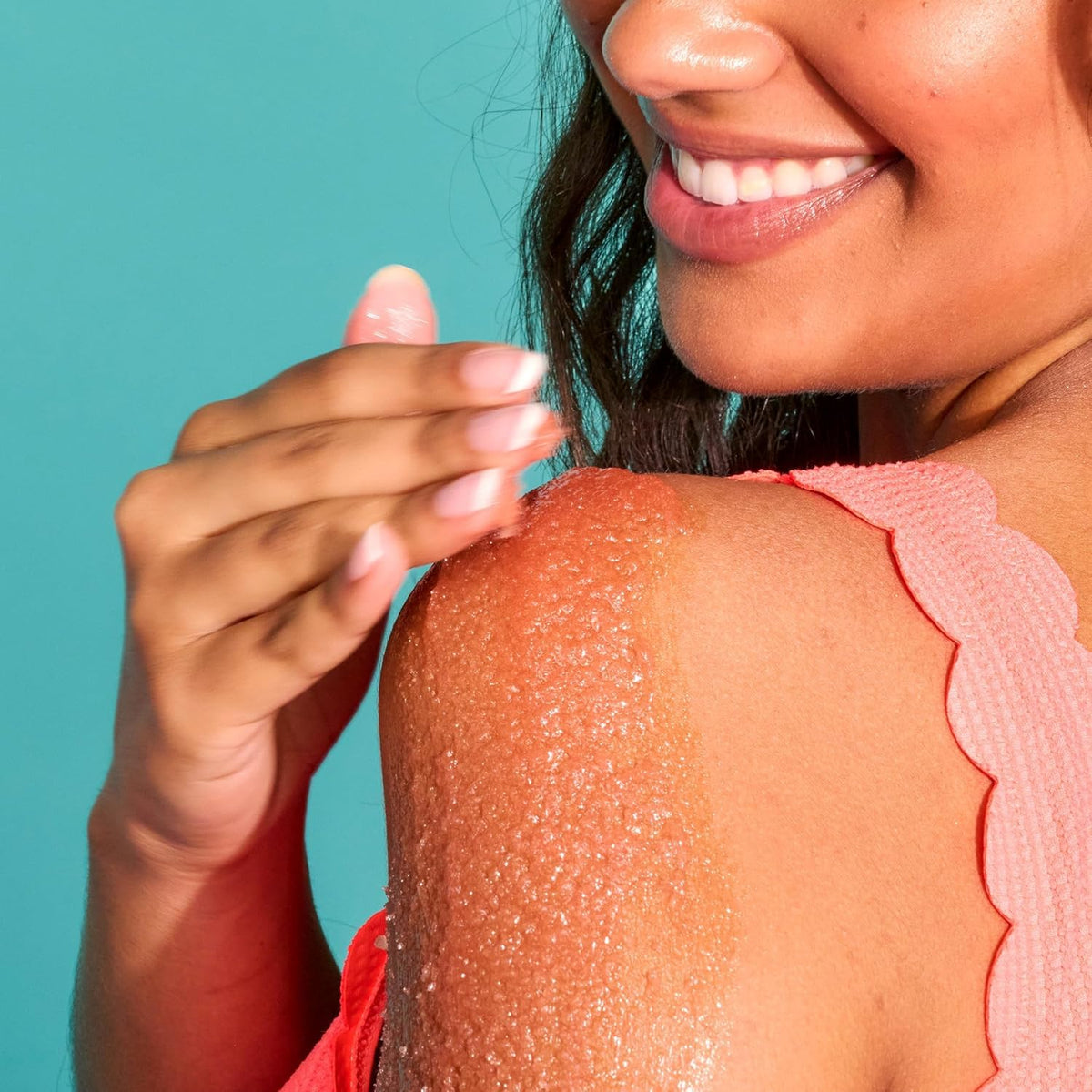 Tree Hut Peach Sorbet Body Scrub back view