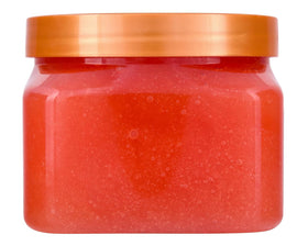Tree Hut Peach Sorbet Body Scrub texture close-up
