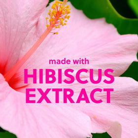 Tree Hut Pink Hibiscus Body Scrub 18 Oz with a towel