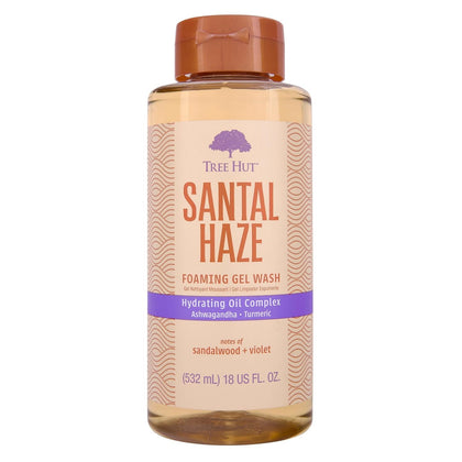 Tree Hut Santal Haze Foaming Body Wash 18 Fl Oz front view
