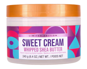 Tree Hut Sweet Cream Whipped Shea Body Butter front view with packaging