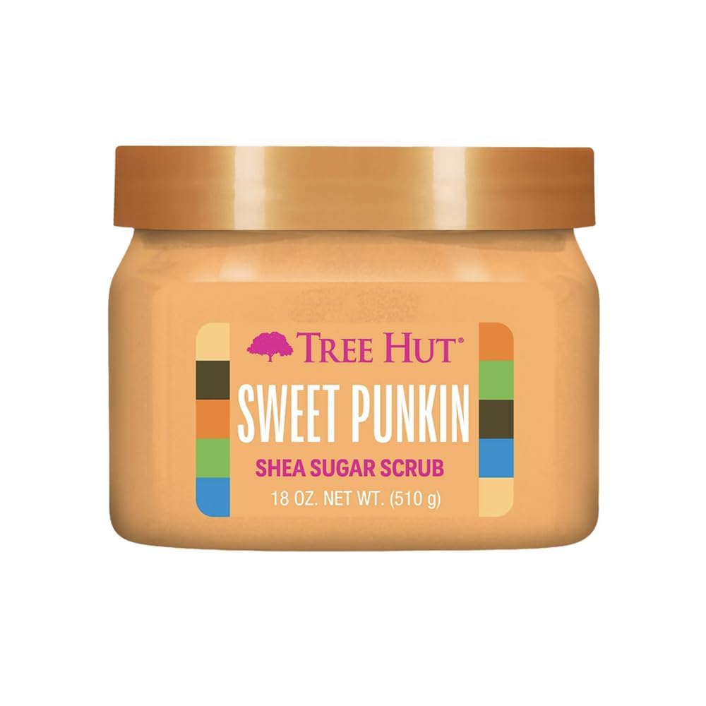Tree Hut Sweet Punkin Body Scrub 18 Oz front view